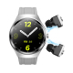 Montre Connectée 2 En 1 Avec Écouteurs Bluetooth Pour Appels Écran AMOLED 466 X 466 NFC IP67 - www.yonis-shop.com
