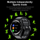 Montre Connectée 2 En 1 Avec Écouteurs TWS Bluetooth Appels NFC Écran TFT 360x360 IP67 Et Suivi Cardiaque - www.yonis-shop.com