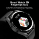 Montre Connectée 2 En 1 Avec Écouteurs TWS Bluetooth Appels NFC Écran TFT 360x360 IP67 Et Suivi Cardiaque - www.yonis-shop.com