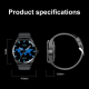 Montre Connectée 2 En 1 Avec Écouteurs TWS Bluetooth Appels NFC Écran TFT 360x360 IP67 Et Suivi Cardiaque - www.yonis-shop.com
