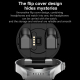Montre Connectée 2 En 1 Avec Écouteurs TWS Bluetooth Appels NFC Écran TFT 360x360 IP67 Et Suivi Cardiaque - www.yonis-shop.com