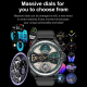 Montre Connectée 2 En 1 Avec Écouteurs TWS Bluetooth Appels NFC Écran TFT 360x360 IP67 Et Suivi Cardiaque - www.yonis-shop.com