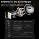 Montre Connectée 2 En 1 Avec Écouteurs Bluetooth Intégrés Appels NFC Et Suivi Des Paramètres De Santé - www.yonis-shop.com