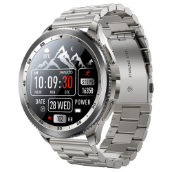 Montre Connectée Pour Appels Bluetooth Écran AMOLED 1.43 Pouce 466x466 Étanchéité 3ATM Autonomie 4 À 6 Jours - www.yonis-shop...