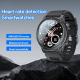 Montre Connectée Sport Avec Appels Bluetooth Écran AMOLED Mesure Du Rythme Cardiaque IP68 Autonomie 5 À 6 Jours - www.yonis-s...
