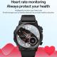 Montre Connectée Sport Avec Appels Bluetooth Écran AMOLED Mesure Du Rythme Cardiaque IP68 Autonomie 5 À 6 Jours - www.yonis-s...