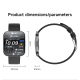 Montre Connectée Sport À Écran AMOLED Incurvé Tactile Étanche IP68 Avec Appels Bluetooth Et Autonomie De 7 Jours - www.yonis-...