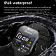 Montre Connectée Sport À Écran AMOLED Incurvé Tactile Étanche IP68 Avec Appels Bluetooth Et Autonomie De 7 Jours - www.yonis-...