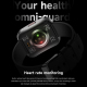 Montre Connectée Sport À Écran AMOLED Incurvé Tactile Étanche IP68 Avec Appels Bluetooth Et Autonomie De 7 Jours - www.yonis-...