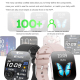 Montre Connectée Sport À Écran AMOLED Incurvé Tactile Étanche IP68 Avec Appels Bluetooth Et Autonomie De 7 Jours - www.yonis-...