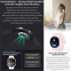 Montre Connectée Sport Avec Appels Bluetooth Suivi Cardiaque Sommeil Oxygène Sanguin Tension Artérielle IP68 7 Jours - www.yo...