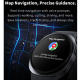 Montre Connectée Sport Avec Appels Bluetooth Suivi Cardiaque Sommeil Oxygène Sanguin Tension Artérielle IP68 7 Jours - www.yo...