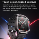 Montre Connectée Outdoor Robuste Pour Le Sport Écran TFT 1,96 Pouce 100+ Modes Appels Bluetooth Étanchéité 3ATM - www.yonis-s...