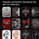 Montre Connectée Outdoor Robuste Pour Le Sport Écran TFT 1,96 Pouce 100+ Modes Appels Bluetooth Étanchéité 3ATM - www.yonis-s...