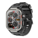 Montre Connectée Outdoor Robuste Pour Le Sport Écran TFT 1,96 Pouce 100+ Modes Appels Bluetooth Étanchéité 3ATM - www.yonis-s...