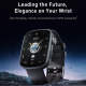 Montre Connectée Fitness Avec Écran AMOLED 1,95 Pouce Appels Bluetooth 100 Modes Sportifs Étanchéité 3ATM Autonomie 7 À 15 Jo...