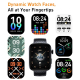 Montre Connectée Fitness Avec Écran AMOLED 1,95 Pouce Appels Bluetooth 100 Modes Sportifs Étanchéité 3ATM Autonomie 7 À 15 Jo...