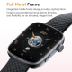 Montre Connectée Fitness Avec Écran AMOLED 1,95 Pouce Appels Bluetooth 100 Modes Sportifs Étanchéité 3ATM Autonomie 7 À 15 Jo...