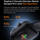 Montre Connectée Fitness Avec Écran AMOLED 1,95 Pouce Appels Bluetooth 100 Modes Sportifs Étanchéité 3ATM Autonomie 7 À 15 Jo...