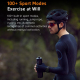 Montre Connectée Fitness Avec Écran AMOLED 1,95 Pouce Appels Bluetooth 100 Modes Sportifs Étanchéité 3ATM Autonomie 7 À 15 Jo...