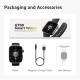 Montre Connectée Fitness Avec Écran AMOLED 1,95 Pouce Appels Bluetooth 100 Modes Sportifs Étanchéité 3ATM Autonomie 7 À 15 Jo...