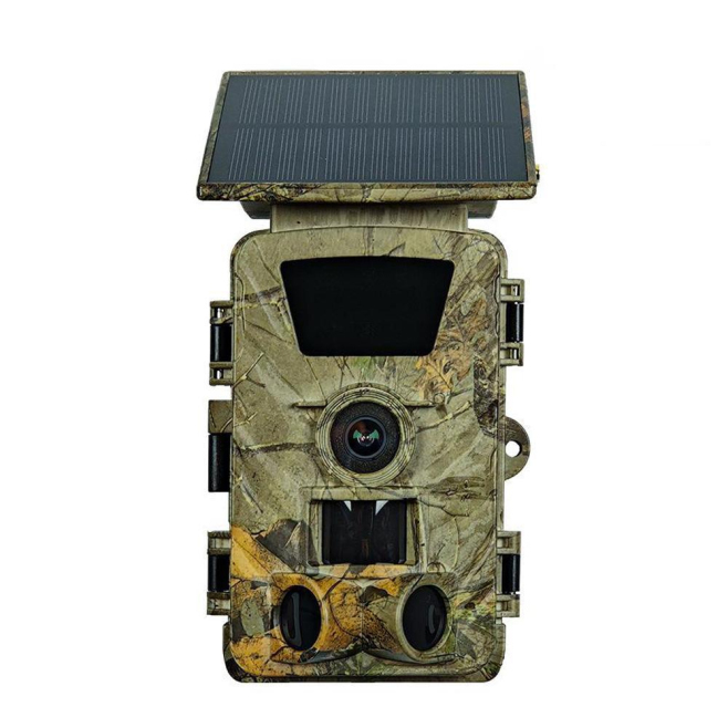 Caméra De Chasse 8K HD Vision Nocturne Infrarouge Avec Batterie Solaire Et Carte SD Jusqu'à 128GB - www.yonis-shop.com