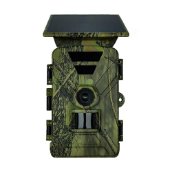 Caméra De Chasse 5K Avec Vision Nocturne Infrarouge Transmission 4G Panneau Solaire Etanche IP66