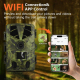 Caméra De Chasse WiFi 5K Avec Vision Nocturne Infrarouge Étanche IP66 Et Angle De Vue 120 Degrés - www.yonis-shop.com