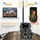 Caméra De Chasse 4G 20 MP Avec Vision Nocturne Infrarouge 940 Nm Transmission À Distance Et Résistance IP65 - www.yonis-shop.com