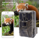 Caméra De Chasse 4G Avec Vidéo 4K Vision Nocturne Sans Lueur Et Vidéo En Direct Par Application - www.yonis-shop.com