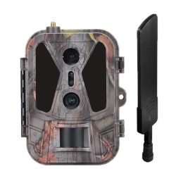 Caméra De Chasse 4G Double Objectif 4K Avec Contrôle Mobile Et Veille Jusqu’à 6 Mois