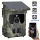 Caméra De Chasse 4G Avec Application De Contrôle À Distance Vidéo 2K Photos 30 MP Et Panneau Solaire - www.yonis-shop.com