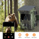 Caméra De Chasse 4G Avec Application De Contrôle À Distance Vidéo 2K Photos 30 MP Et Panneau Solaire - www.yonis-shop.com