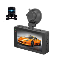 Dashcam Voiture Double Caméra Avant 4K Arrière 2K WiFi Avec Vision De Recul Écran IPS 3 Pouces - www.yonis-shop.com