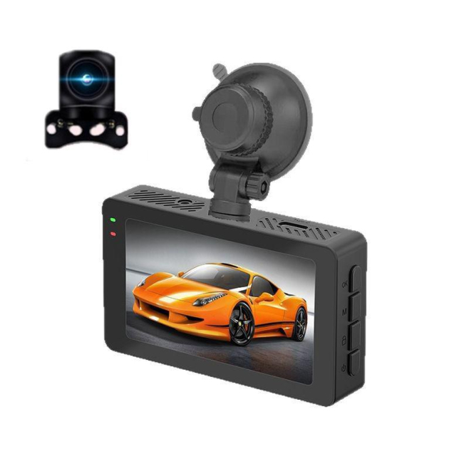 Dashcam Voiture Double Caméra Avant 4K Arrière 2K WiFi Avec Vision De Recul Écran IPS 3 Pouces - www.yonis-shop.com