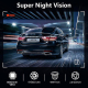 Dashcam Voiture Double Caméra Avant 4K Arrière 2K WiFi Avec Vision De Recul Écran IPS 3 Pouces - www.yonis-shop.com