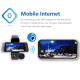 Caméra Embarquée 3 Canaux Pour Voiture Avec Caméra Frontale 1080P WiFi Lecture Sur Téléphone Et Enregistrement En Boucle - ww...