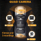 Caméra Embarquée Voiture Pour Surveillance Du Stationnement 4 Objectifs Vision Nocturne Infrarouge 1080p - www.yonis-shop.com