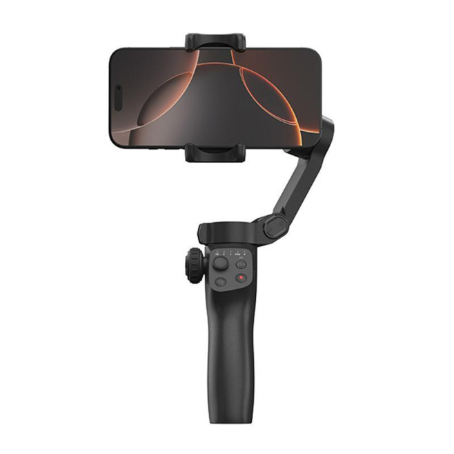 Stabilisateur Smartphone 3 Axes Pour Vlog Avec Suivi IA Éclairage Intégré Et Design Pliable - www.yonis-shop.com