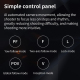 Stabilisateur Smartphone 3 Axes Pour Vlog Avec Suivi IA Éclairage Intégré Et Design Pliable - www.yonis-shop.com