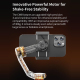 Stabilisateur Smartphone 3 Axes Pour Vlog Avec Suivi IA Éclairage Intégré Et Design Pliable - www.yonis-shop.com