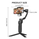 Stabilisateur Gimbal 3 Axes Pour Smartphone Avec Suivi Facial Anti Secousse Et Éclairage Magnétique Autonomie 8 À 10 H - www....