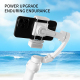 Stabilisateur Gimbal 3 Axes Pour Smartphone Avec Suivi Facial Anti Secousse Et Éclairage Magnétique Autonomie 8 À 10 H - www....