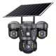 Caméra Dôme De Surveillance Solaire 4G PTZ Panoramique 6 MP Vue 360° Vision Nocturne Et Batterie 8000 mAh - www.yonis-shop.com
