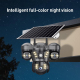 Caméra De Surveillance Solaire Dôme PTZ Panoramique 6 MP 360° Avec Vision Nocturne Et Suivi Humain - www.yonis-shop.com