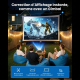 Q8 1080P 180ANSI LCD Display Smart Projector 1GB+8GB Electric Focus(EU Plug)