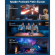 Q8 1080P 180ANSI LCD Display Smart Projector 1GB+8GB Auto Focus(EU Plug)