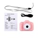 Appareil Photo Numérique HD Pour Enfants Rose Avec Écran LCD 2 Pouces Résolution 5 Mégapixels Autonomie 12 Heures - www.yonis...