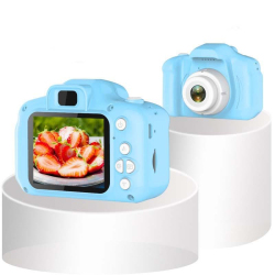 Appareil Photo Numérique Portable Pour Enfants Écran HD 2 Pouces 8 Mégapixels Vidéo Full HD Carte Mémoire 32 Go