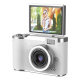 Appareil Photo Numérique Pour Enfant À Écran IPS Rabattable Vidéo Jeux Musique Autonomie 3 À 4 Heures Carte 64 Go - www.yonis...
